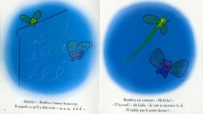 画像1: Bombyx dessine des lettres  (FOSSETTE18)　[ボンビックスの字のおけいこ／フランス・フランス語(丸善フォセット18)]