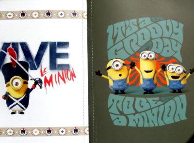 画像2: minions The Movie Poster Book(ミニオンズ)　★ポスター＆ポストカード(絵はがき)★