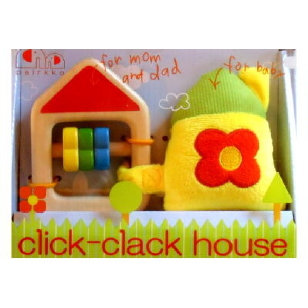  click-clack-house　カタカタ・ハウス (「おそろい」のおもちゃ ペアッコ)　<エド・インター>