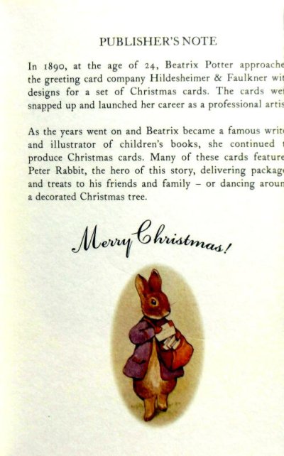 画像2: The Tle of Peter Rabbit　(ピーターラビットのおはなし クリスマスエディション)