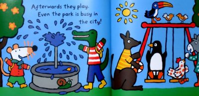 画像1: Maisy Goes to the City (Maisy First Experiences)　★ルーシー・カズンズ★
