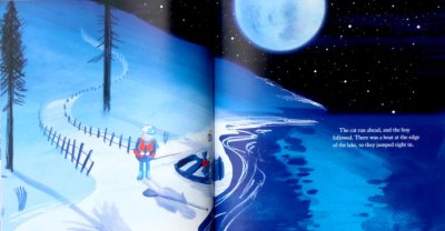 画像1: The Boy and The Blue Moon　★月 絵本★