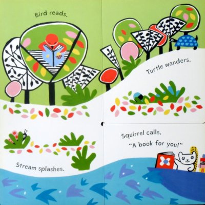 画像1: Who Loves Books? A Flip-Flap Book　★めくりしかけ絵本★
