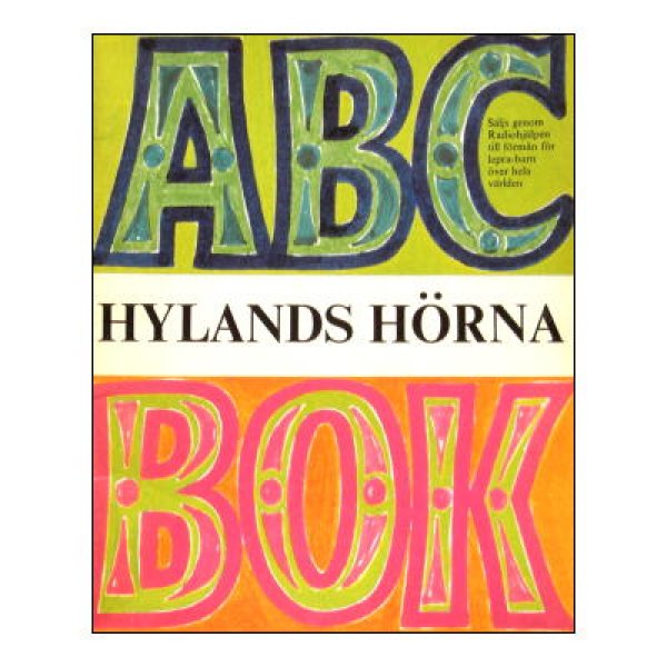 画像1: Hylands Horna ABC-bok　★1966年・スウェーデン放送出版★スウェーデン語 (1)