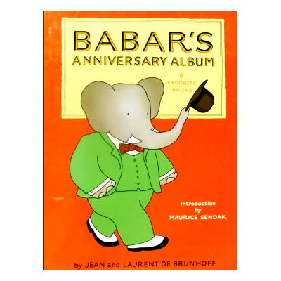 【洋書絵本】ぞうのババール50周年アニバーサリーブック「BABAR'S ANNIVERSARY ALBUM  (FOSSETTE2)」